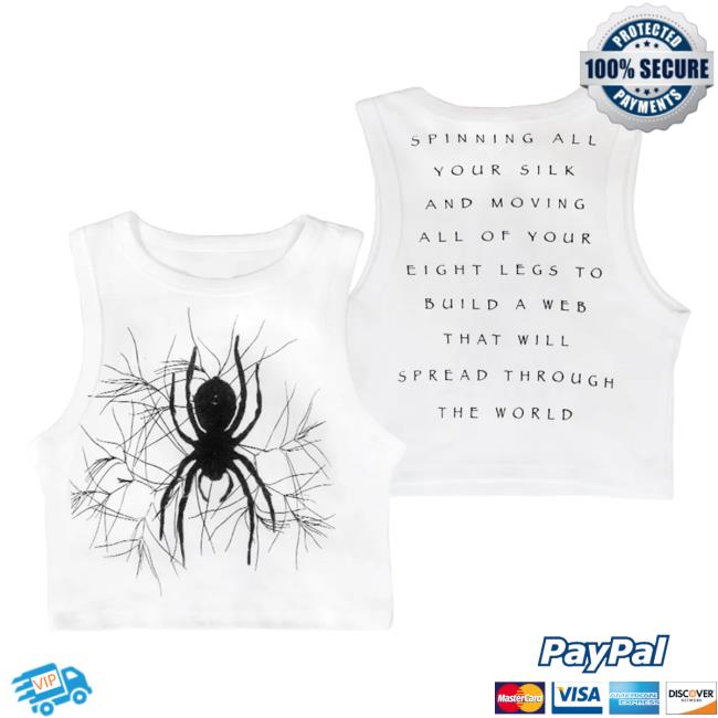 Melanie Martinez Merch Store Spider Tank Top Top Shirt Melaniemartinez Clothing Shop Melanie Martinez Official Apparel