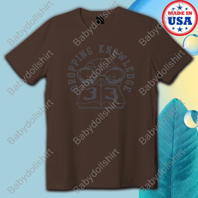 Dropping Knowledge Open Book T-Shirt