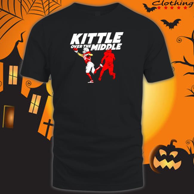 George Kittle Over The Middle 2023 San Francisco 49Ers Long Sleeve Shirt