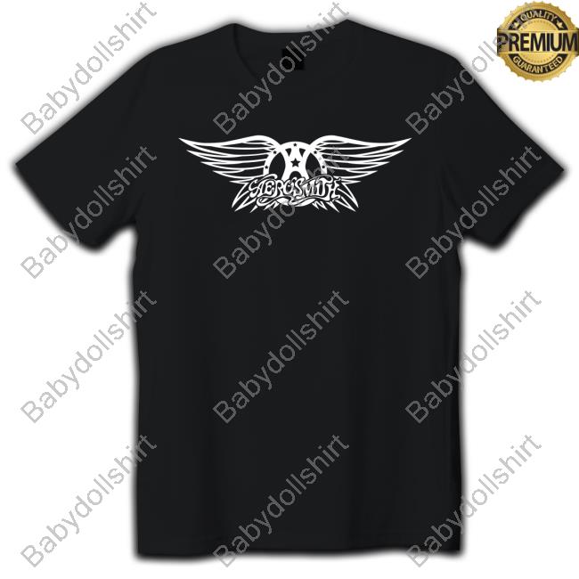 Aerosmith Merch 50Th Logo T Shirts