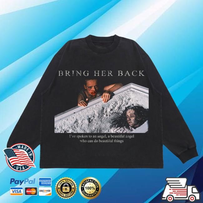 Bring Her Back x Basketcase Beautiful Angel L/S T Shirt Official A24 Films Shop Merch Store
