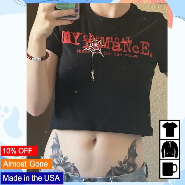 My Chemical Romance "Thank You For The Venom New Shirt