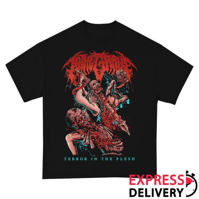 Official To The Grave Rising Merch To The Grave - Yoru Terror In The Flesh Tee Risingmerch