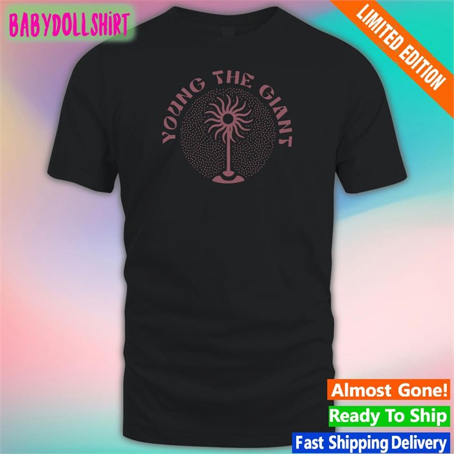 Young The Giant Merch Pinwheel Hoodie