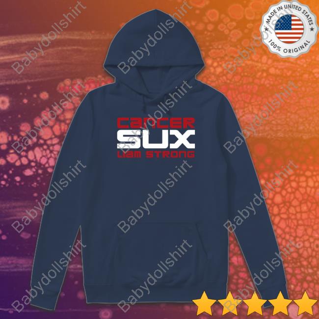 Official Cancer Sux Liam Strong Hoodie