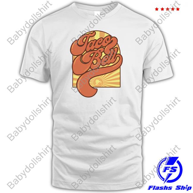 Taco Bell Merch Taco Bell Groovy Long Sleeve Tee