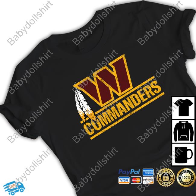Official Washington Commanders Logo Shirt