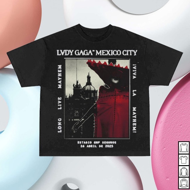 Lady Gaga Mexico City Shirt Playera Sin Mangas Lady Gaga Mexico City Shirt Playera Sin Mangas
