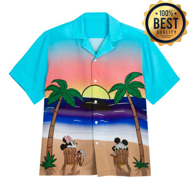 Official MickeyMinnie Mouse Summer Hawaiian T-Shirts