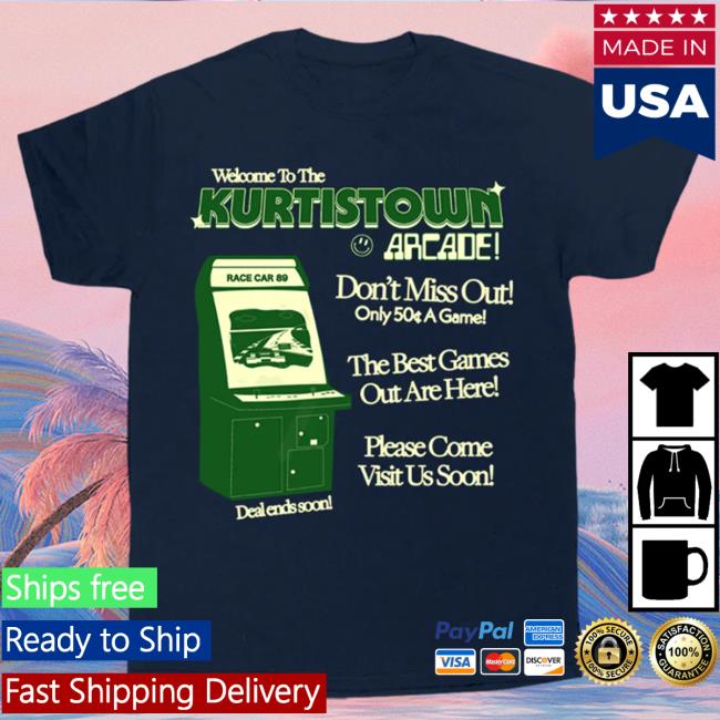 Official Kurtis Conner Kurtistown Arcade Tee Shirt