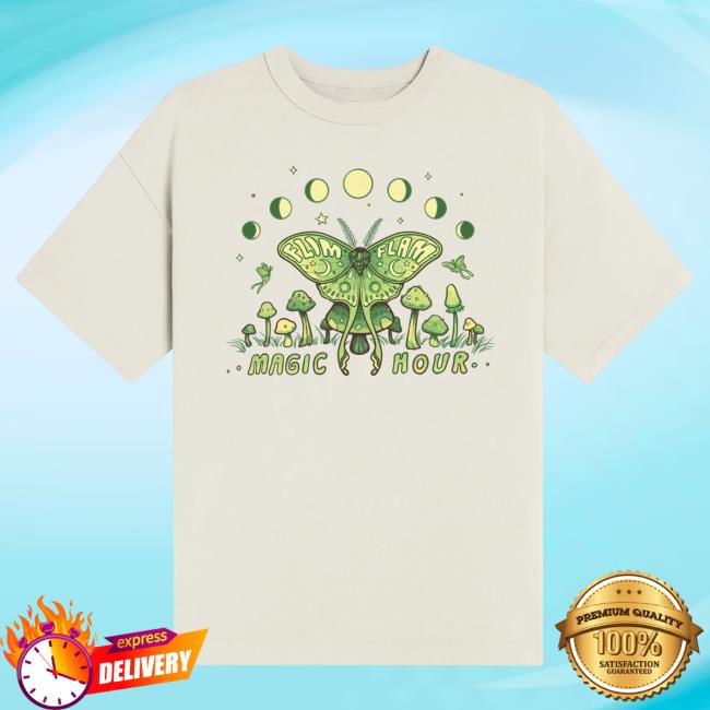 Official Flim Flam Merch Store FF Moth Pullover Sweatshirt Natural FlimFlam Apparel Clothing Shop