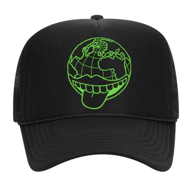 Globe Logo Trucker Hat - Earthgang Official Store Merch Shop