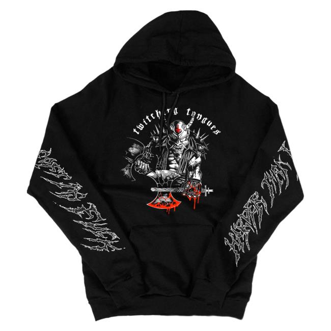 Twitching Tongues - Samurai Axe Sweatshirts