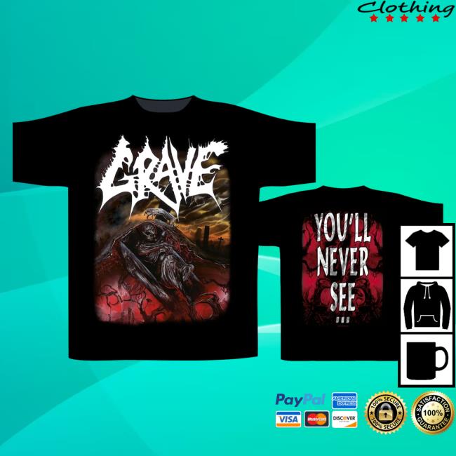 Official Night Shift Store Shop Grave - You'll Never See New Shirt Nightshift Merch