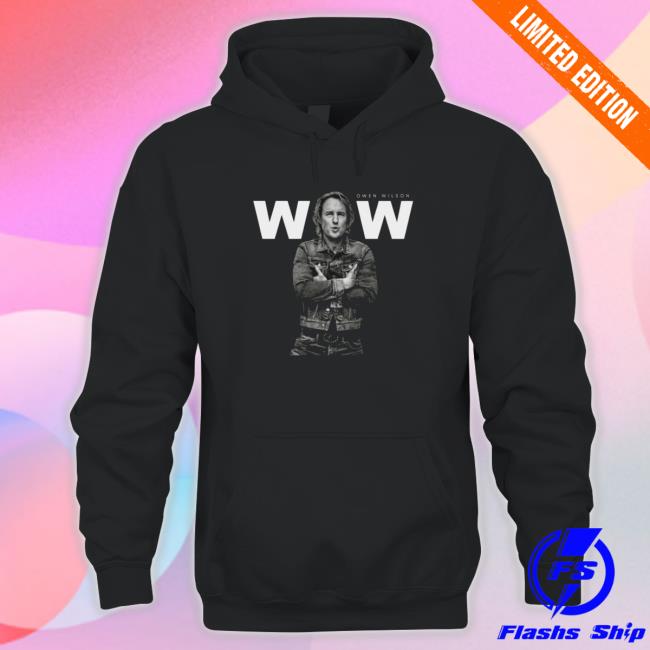 Official Owen Wilson Wow Meme In Zoolander Long Sleeve Tee