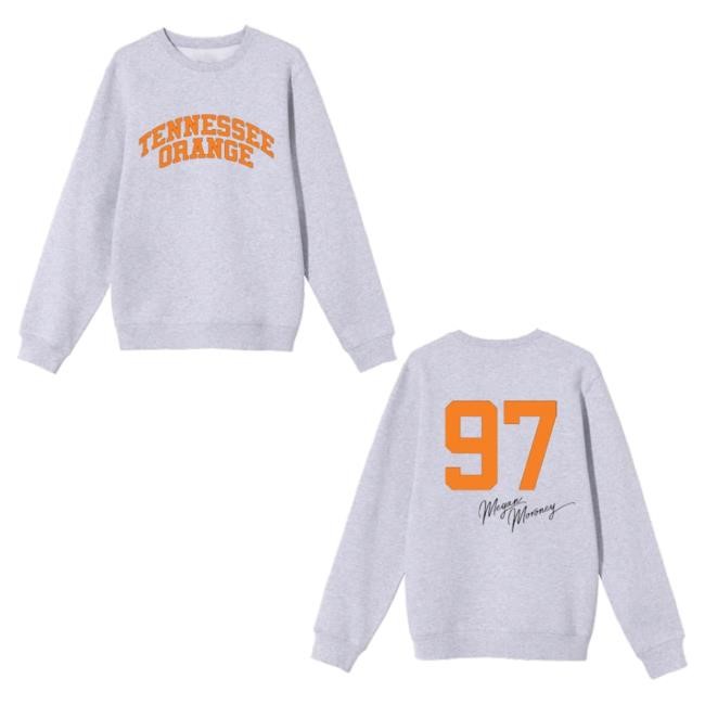 Official Megan Moroney Merch Tennessee Orange Crewneck Sweatshirt