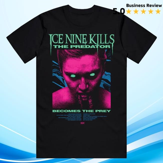 Official Ice Nine Kills Merch Store The Predator Shirt Ink Merch IceNineKills