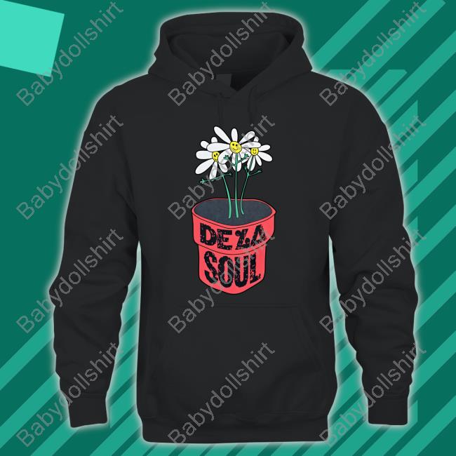Official De La Soul Merch Flower Pot Shirt