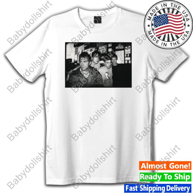 Official Damon Albarn Blur's First Visit To Japan In '92 Shirt