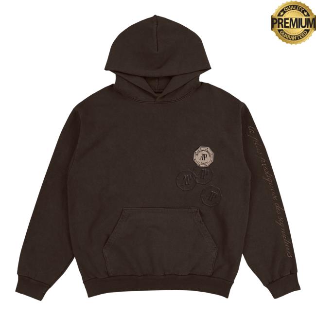 Official Cj X Ap Emblem Hoodie