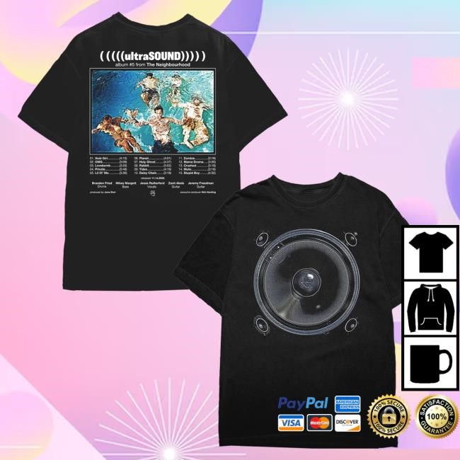Official The Neighbourhood Merch Store (((((ultraSOUND))))) Album Shirt