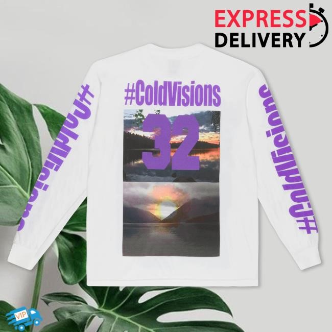 Official Bladee Merch Store Bladee Cold Visions 32 White LS Tee