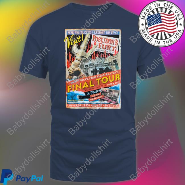 Poseidon's Fury Farewell Shirts