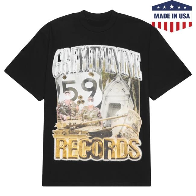 Official G59 Records Merch G59 Guerillas Hot Shirt (White) G59Records