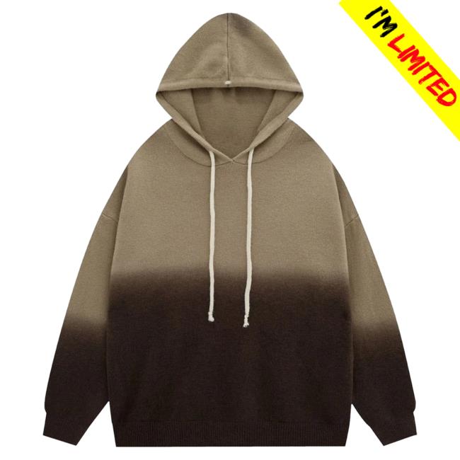 Official Aelfric Eden Clothing Merch Store Aelfric Eden Gradient Pullover Hoodie Khaki AelfricEden