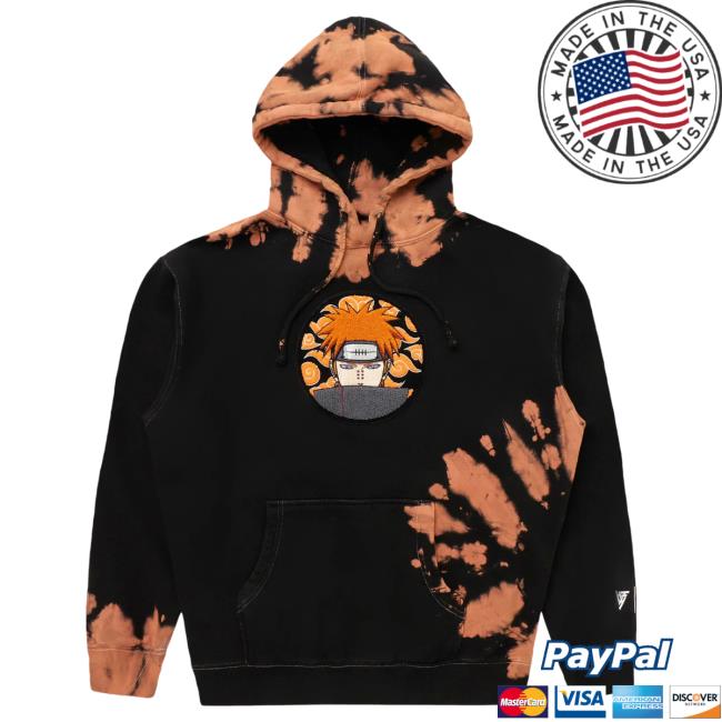 Official Hypland Clothing Merch Store Hypland Shippuden Pain Chenille Hooded Sweatshirt