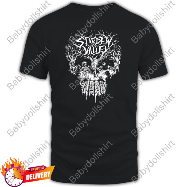 Stardew Valley The Yetee Merch Skulldew Valley Shirts