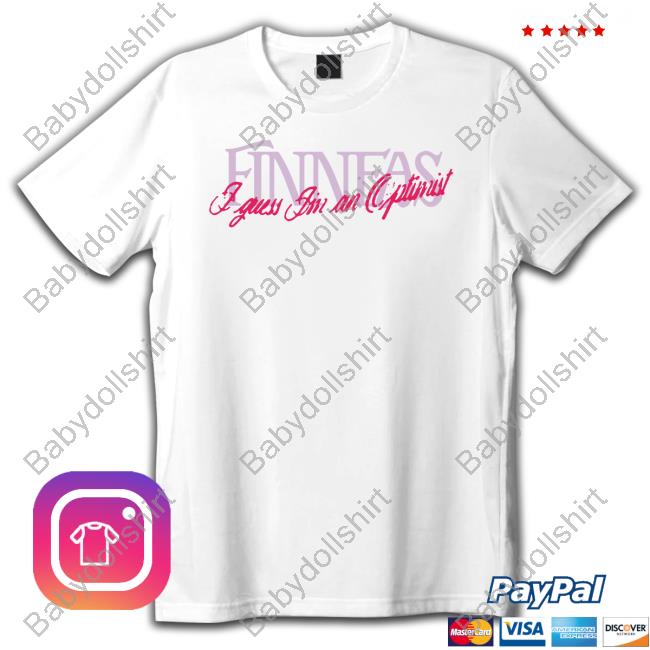 Official Finneas I Guess Im An Optimist T Shirt