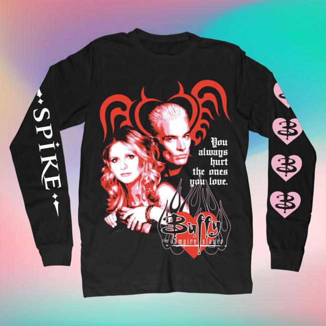 Official Studiohouse Designs Buffy & Spike Long Sleeve T-Shirt