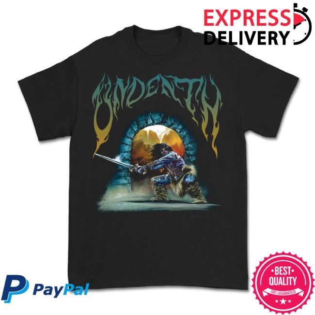 Official Undeath Metal Zombie Tee Shirt