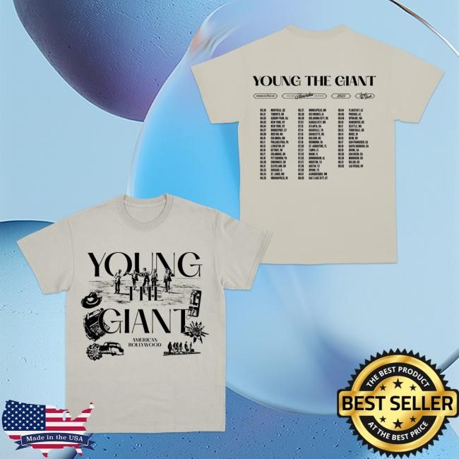 Official Young The Giant Store Shop Poster Tour Tee – Young the Giant