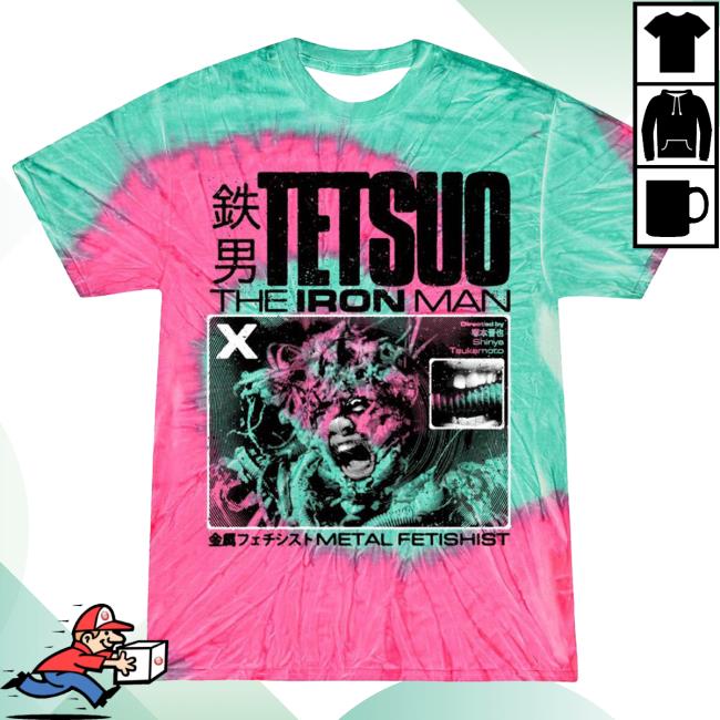 Tetsuo The Iron Man Tie Dye New Tee