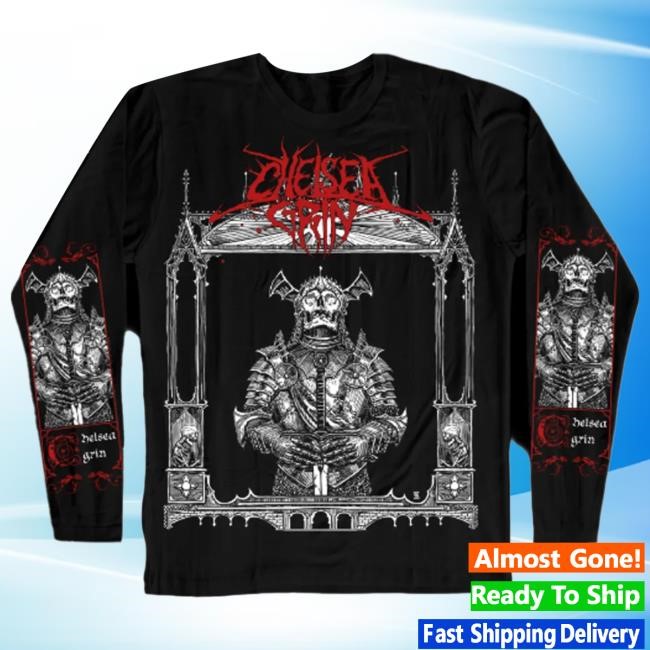 Official Chelsea Grin Merch Store Chelsea Grin Knight Long Sleeve Shirt