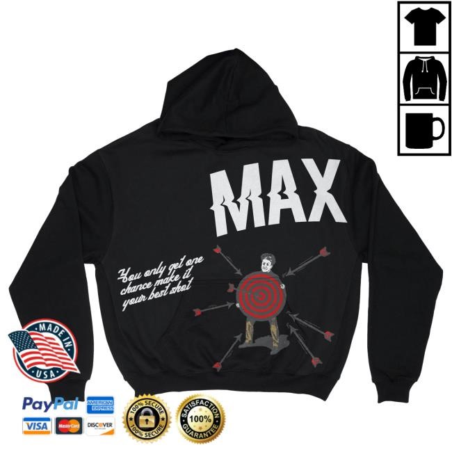 Official Maximo Apparel Black Bullseye Attractive Hoodie