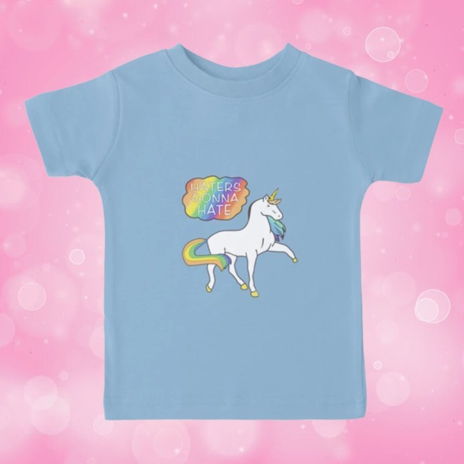 Haters Gonna Hate Kids Shirt By Alexandra89