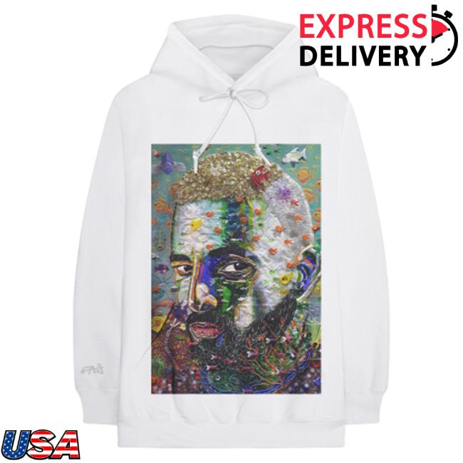 Official Maluma Merch #7Dj Portrait Pullover Sweatshirt
