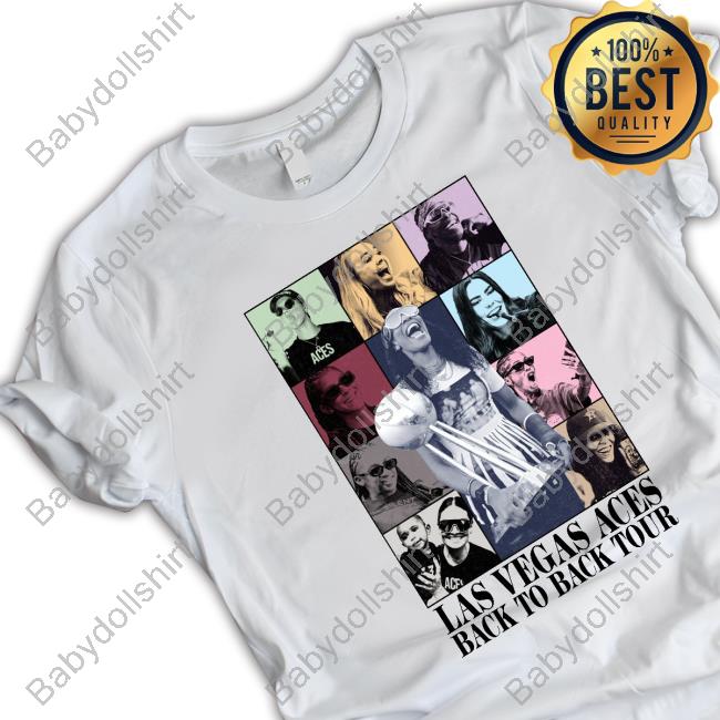 A’Ja Wilson Las Vegas Aces Back To Back Tour Sweatshirt