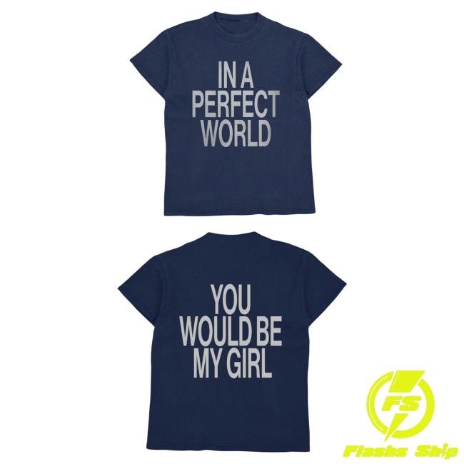 In A Perfect World Tshirt The Kid Laroi Official Store Official