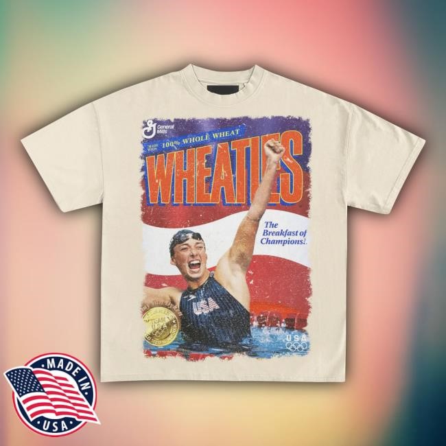 Official Heavyweight Legends Wheaties Amy Van Dyken 1996 Vintage Tee