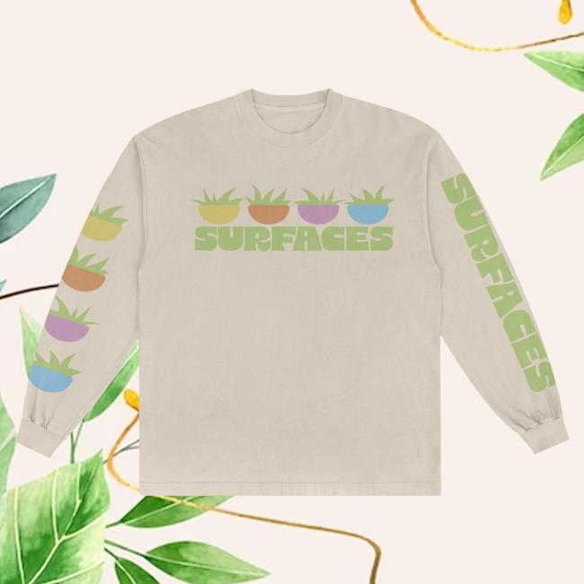 Official Merch Bar Surfaces Store Where The Light Is Tan Long Sleeve Hot Shirt MerchBar Shop