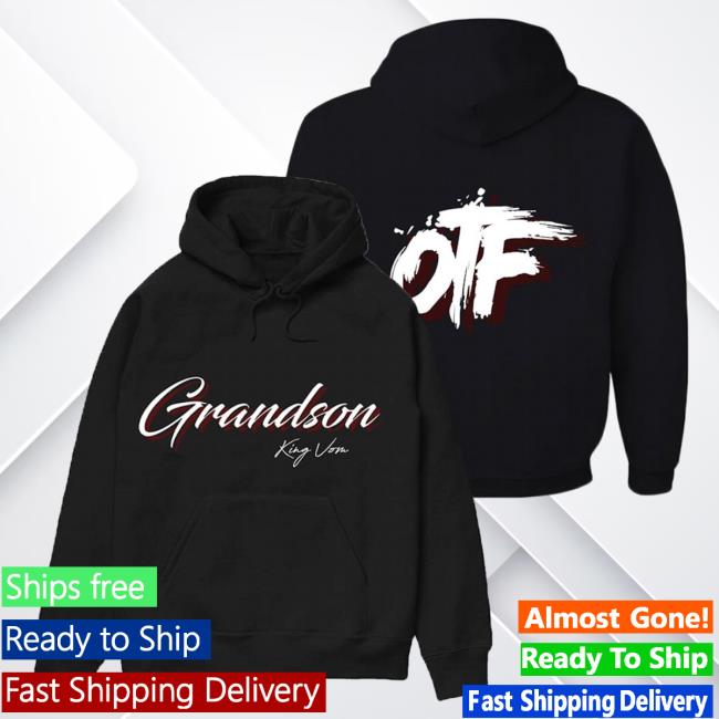 Official Merch Bar Store King Von Grandson Black Otf Hot Shirt MerchBar KingVon Apparel Clothing Shop