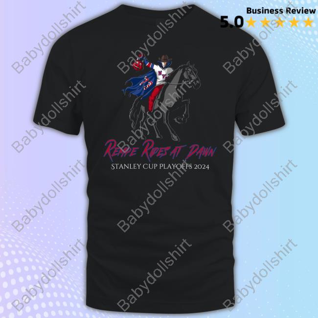 Rempe Rides At Dawn Stanley Cup Playoffs 2024 Shirt