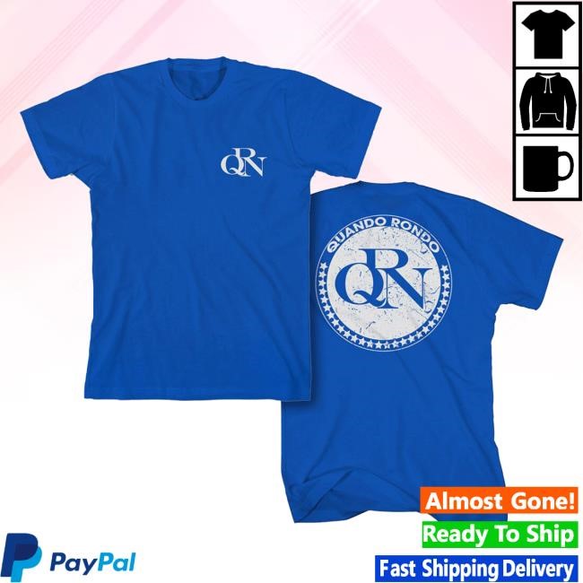 Quando Rondo Official Merch Store Shop QRN Crest 2024 Shirt