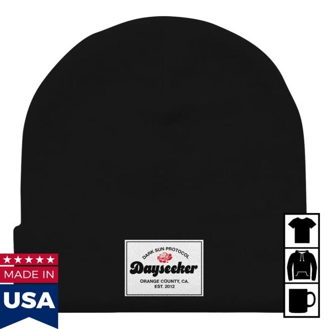 Official Dayseeker Merch Store Shop Dayseeker Patch Beanie