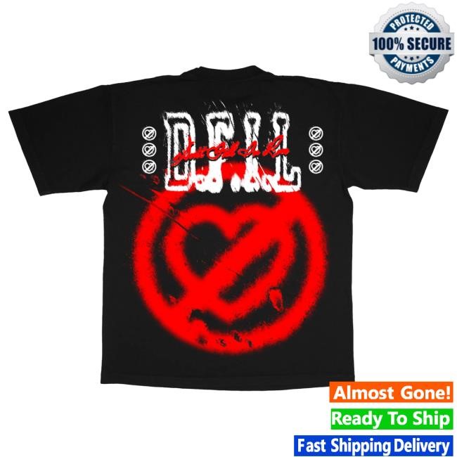Don't Fall in Love Fest Dfil Complex - Black S/S (Exclusive) Tees Complex Merch Store Official
