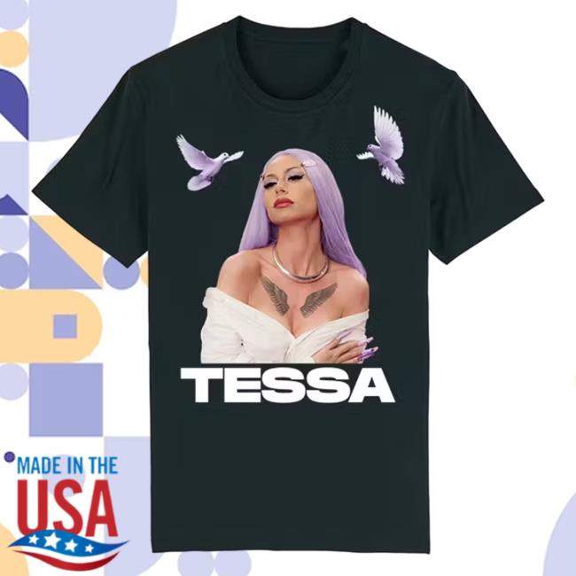 Official Tessa Merch Galaxy, Økologisk T Shirt